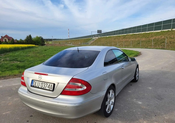 Mercedes-Benz CLK cena 18500 przebieg: 256500, rok produkcji 2004 z Lubin małe 106